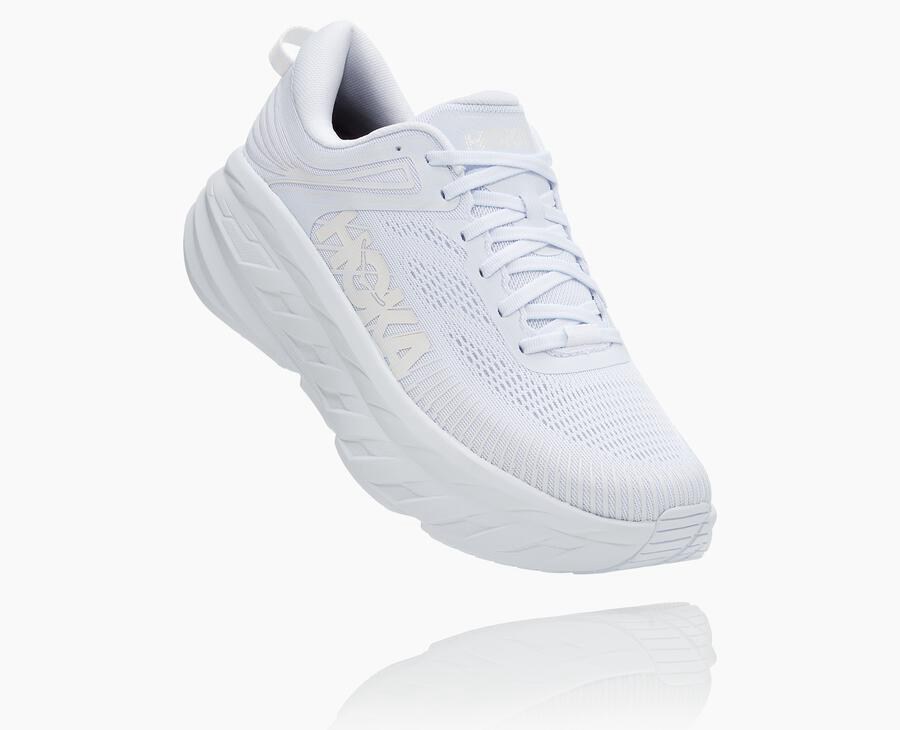 Hoka One One Løbesko Herre - Bondi 7 - Hvide - 802495AHN